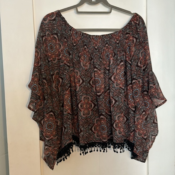 Boho off-shoulder blouse - Picture 6 of 6
